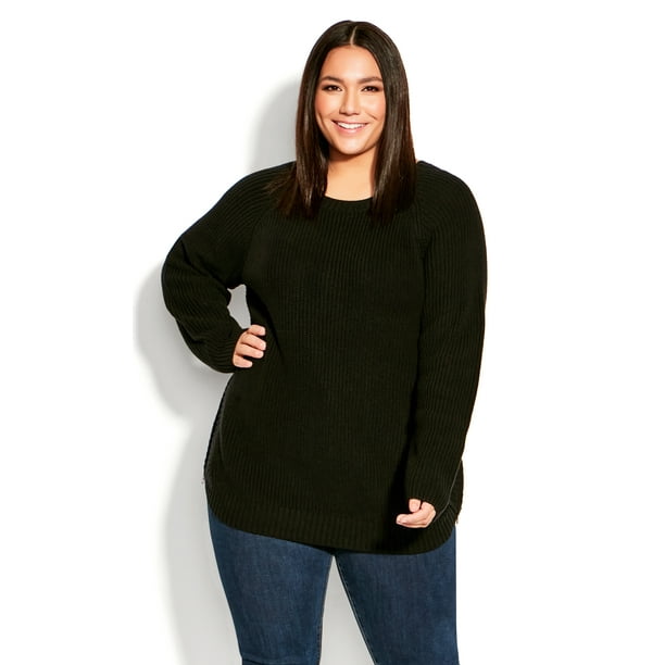 Avenue ladies jumper sweatshirt plus size 14/16 18/20 22/24 26/28 space dye grey Avenue ladies jumper sweatshirt plus size 14/16 18/20 22/24 26/28 space dye grey